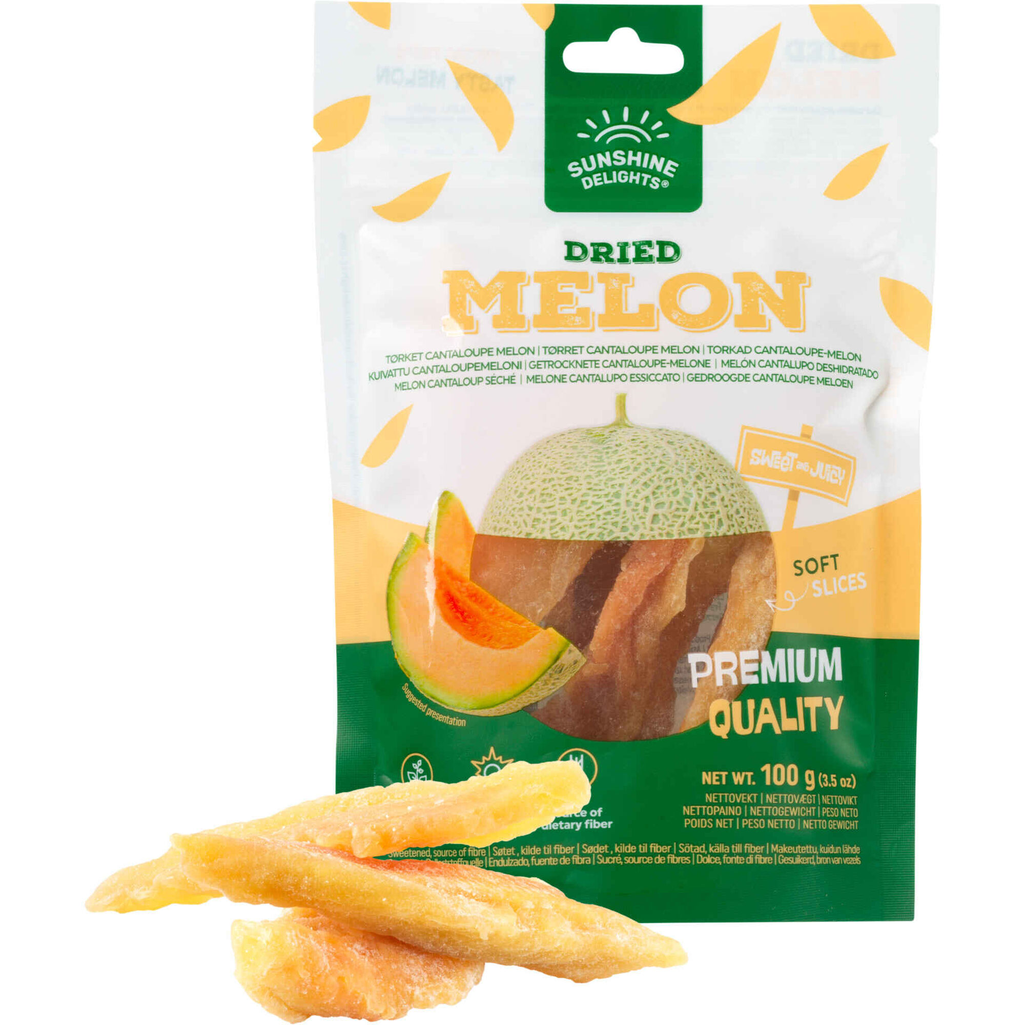 Mel&atilde;o Desidratado Sunshine Delights