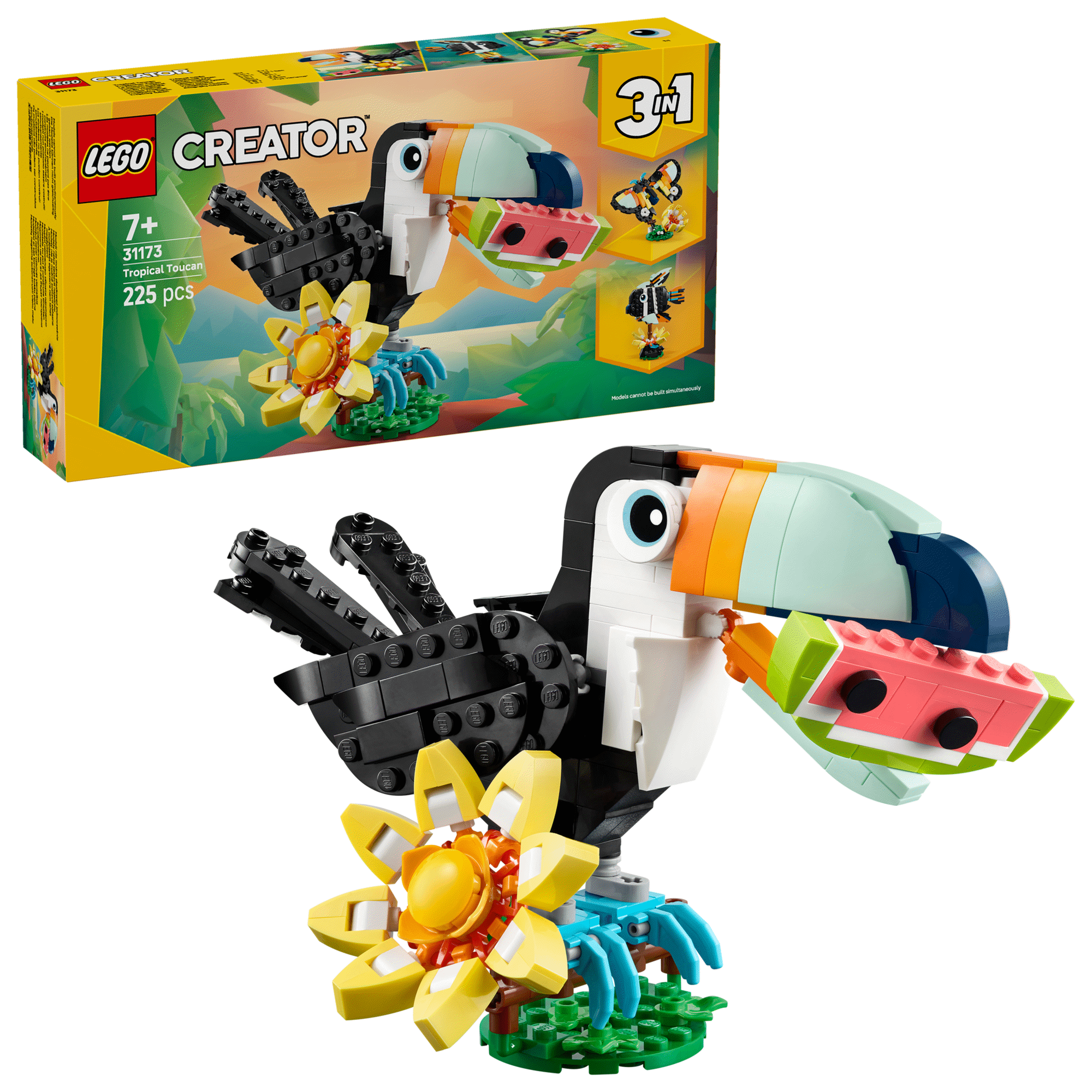 LEGO Creator - Animais Selvagens: Tucano Tropical - 31173