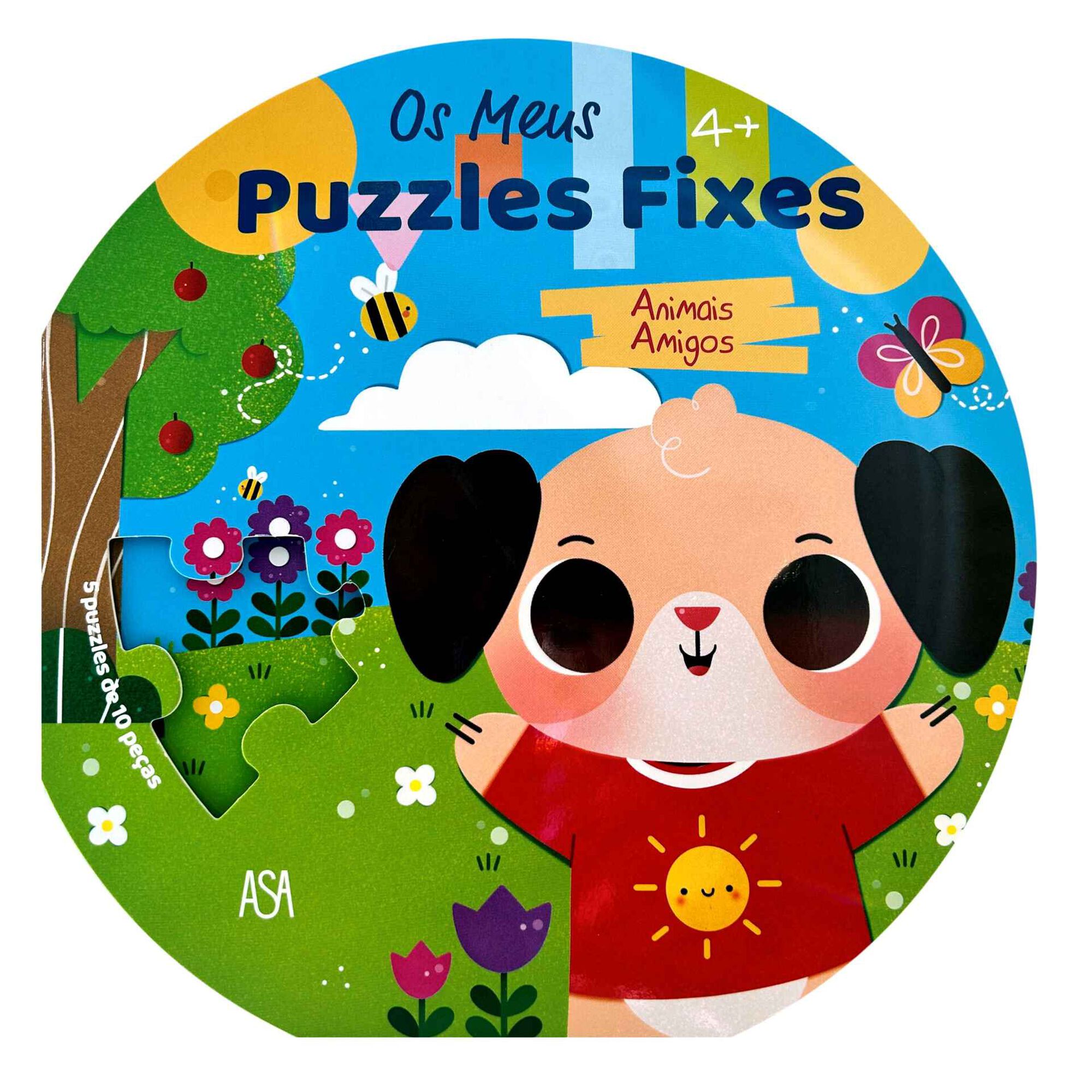 Os Meus Puzzles Fixes - Animais Amigos
