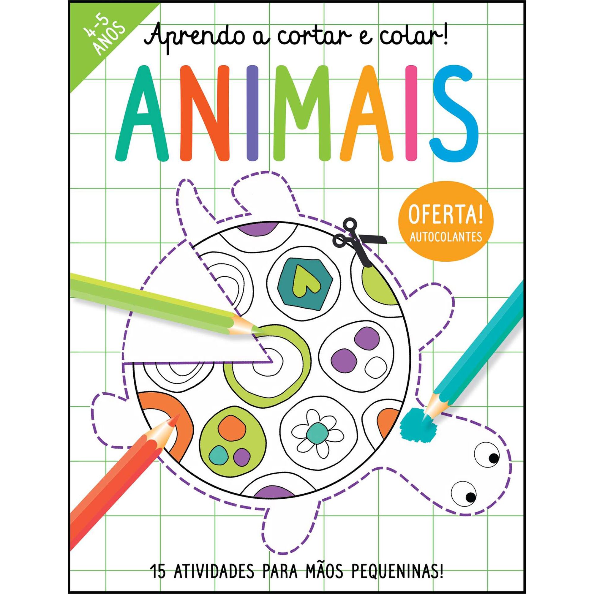 Aprendo a Cortar e Colar! Animais
