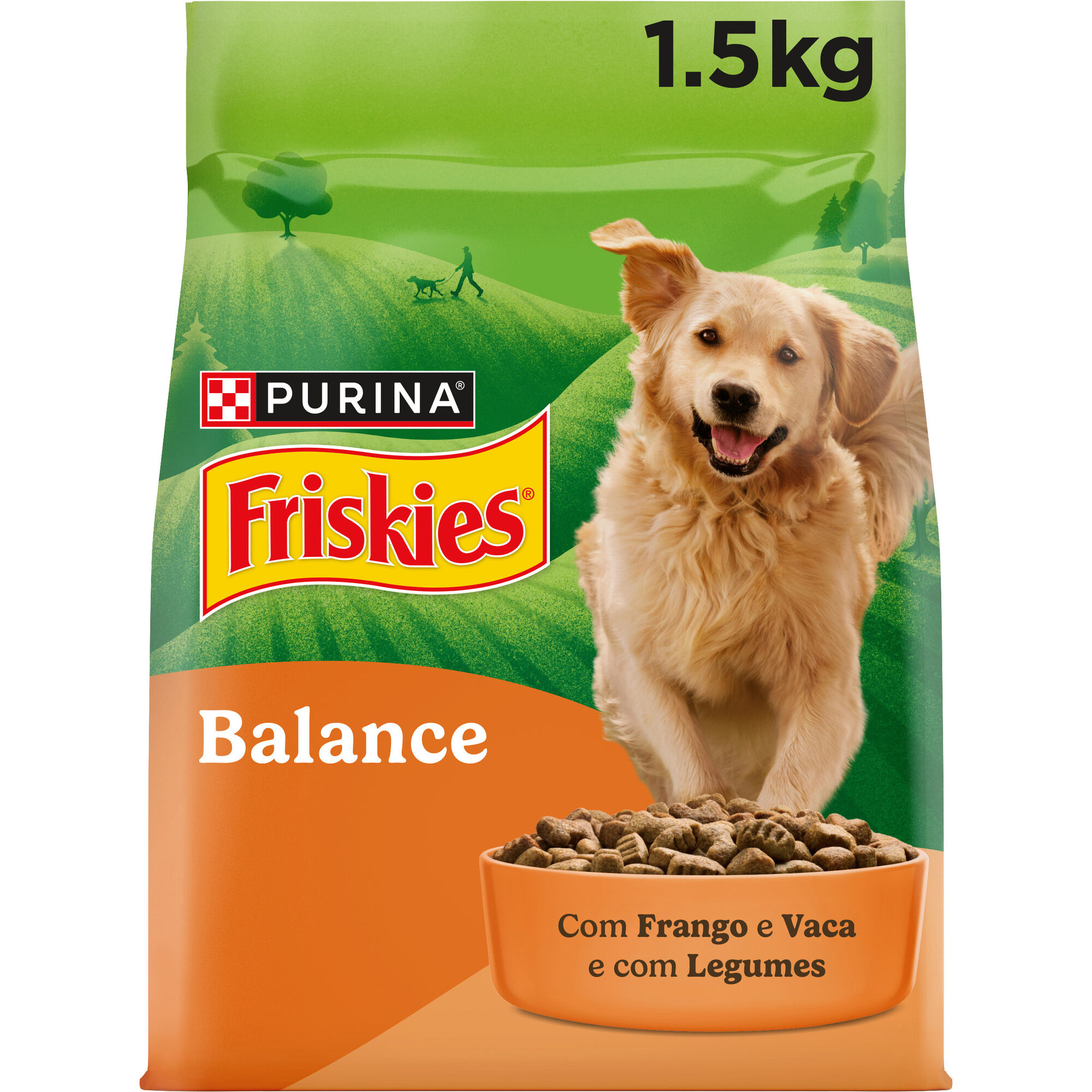 Ra&ccedil;&atilde;o para C&atilde;o Adulto Balance Frango e Legumes Purina Friskies