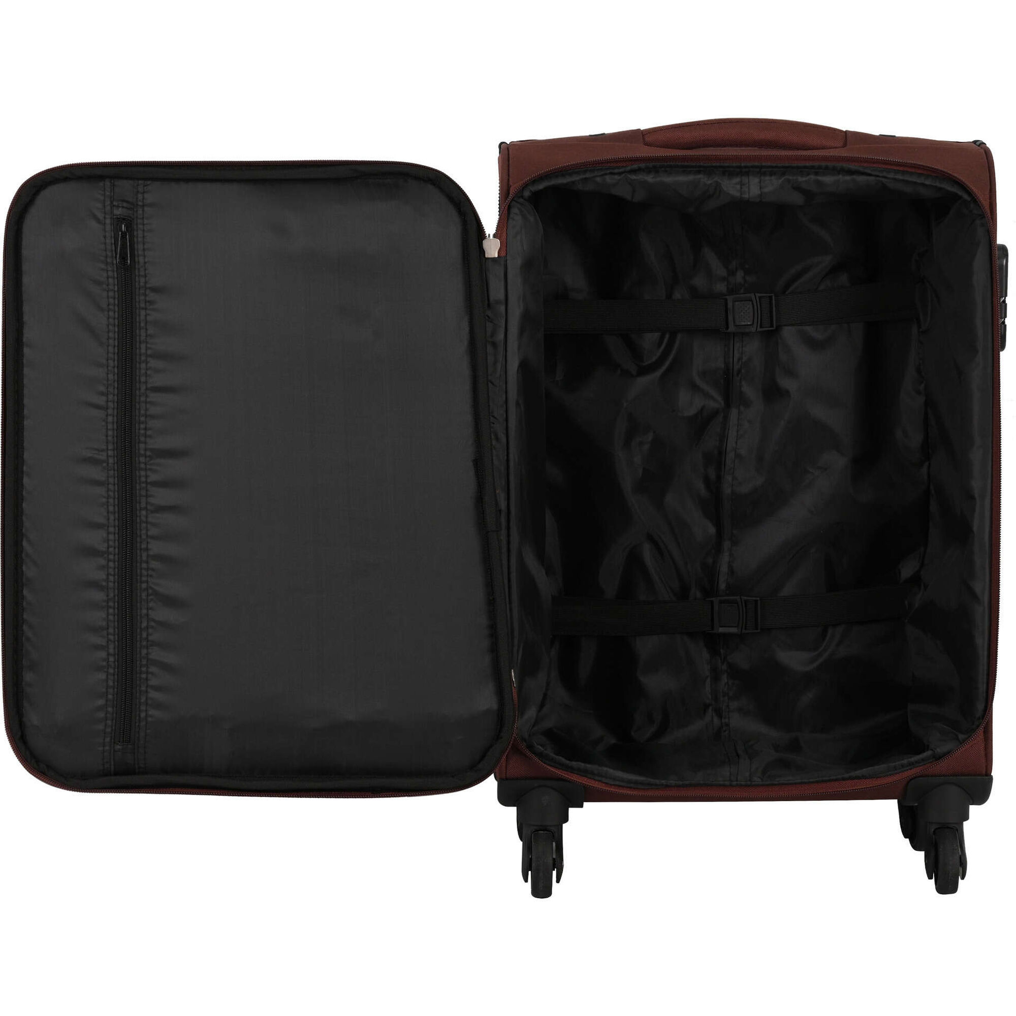 Mala de Viagem Grande 4 Rodas Bordeuax Bordéus