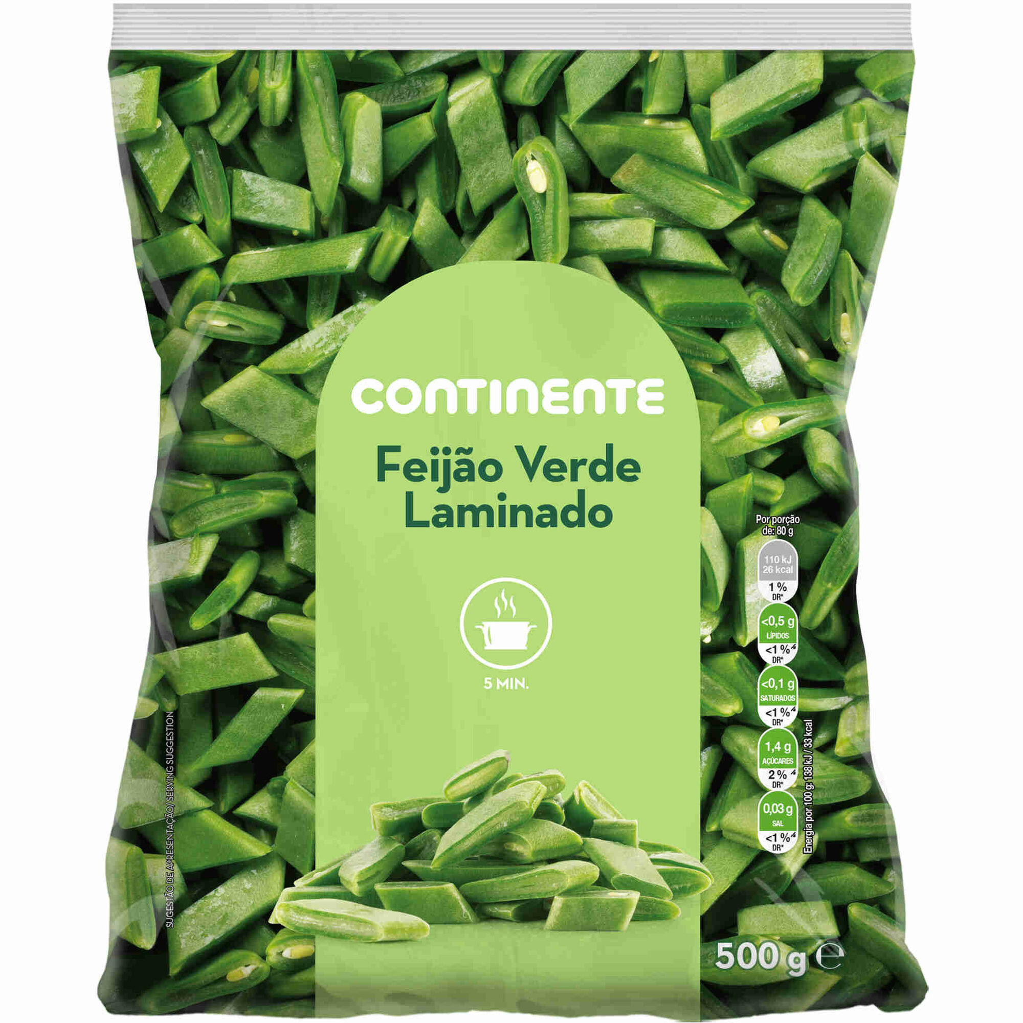 Feijão Verde Laminado