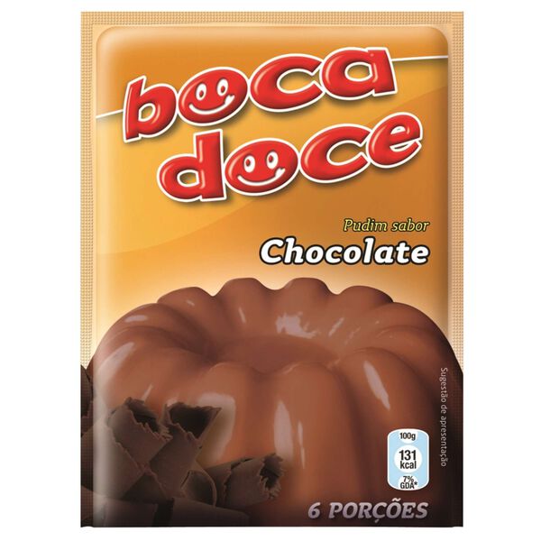 Preparado para Pudim de Chocolate Boca Doce