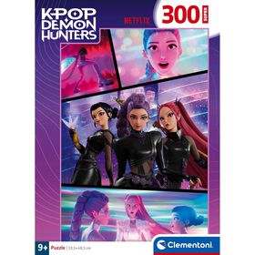 Clementoni - Puzzle K-Pop Demon Hunters 300 Pe&ccedil;as