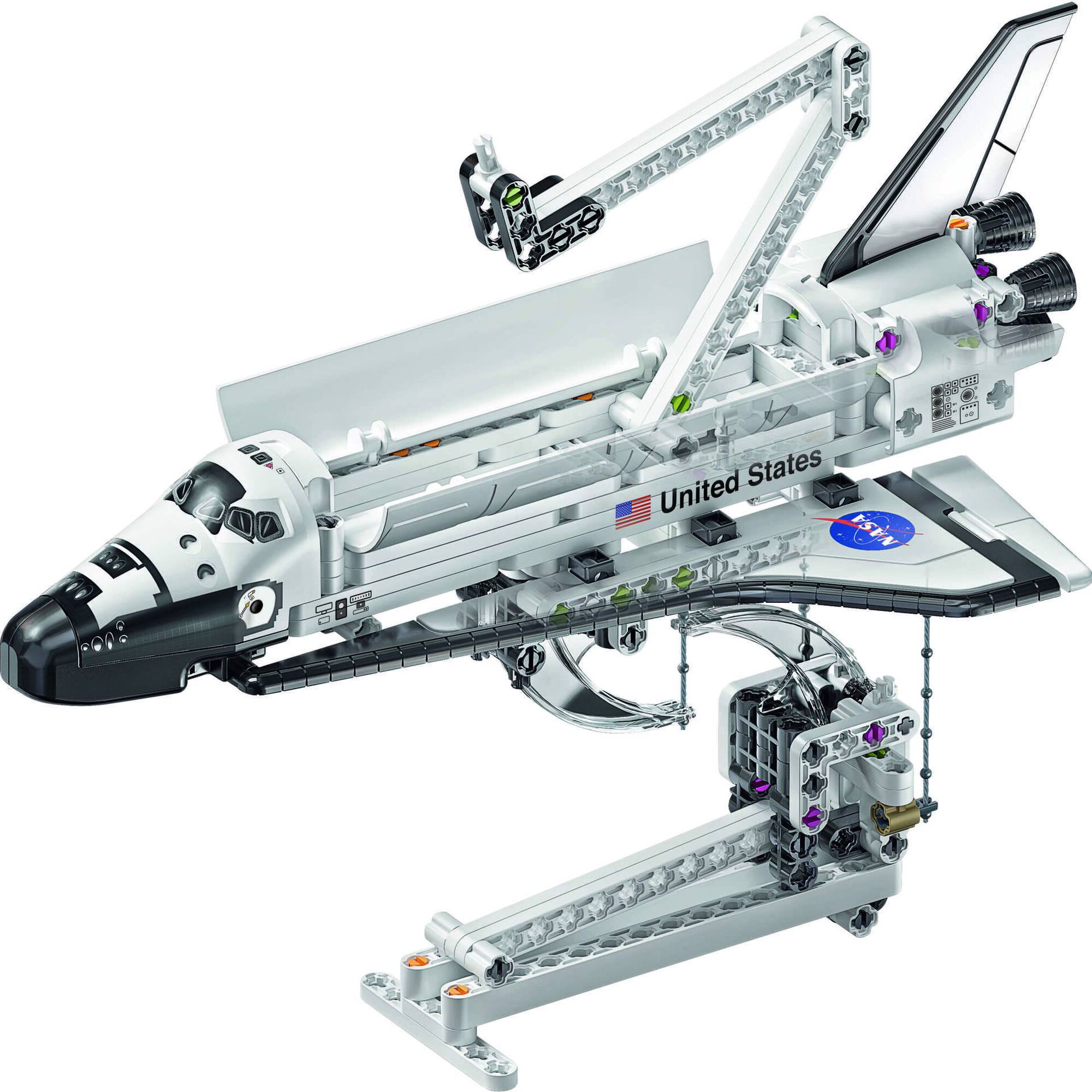 Ci&ecirc;ncia e Jogo - Kit Laborat&oacute;rio de Mec&acirc;nica Shuttle Flutuante NASA