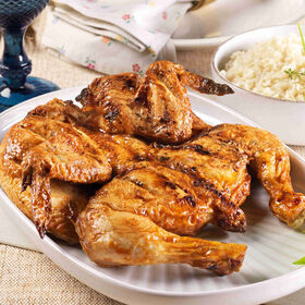 Menu Frango Assado + Arroz Branco