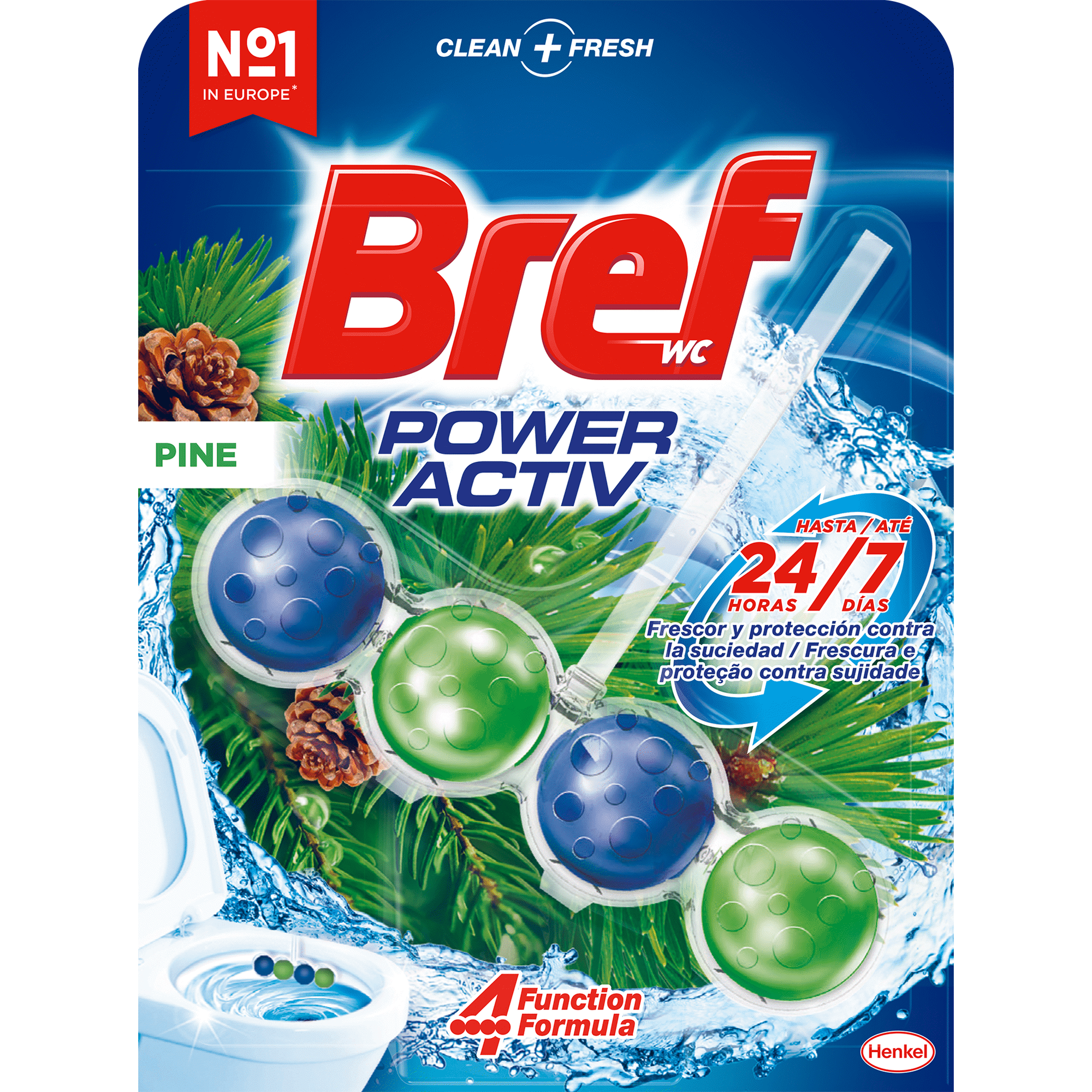 Bloco Sanitário Poder Ativo Pinho