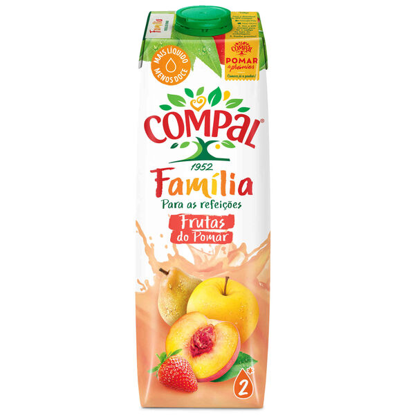 Néctar Frutas do Pomar Compal Família