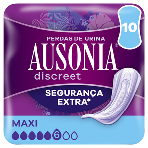 Pensos Incontinência Discreet Maxi Ausonia Discreet