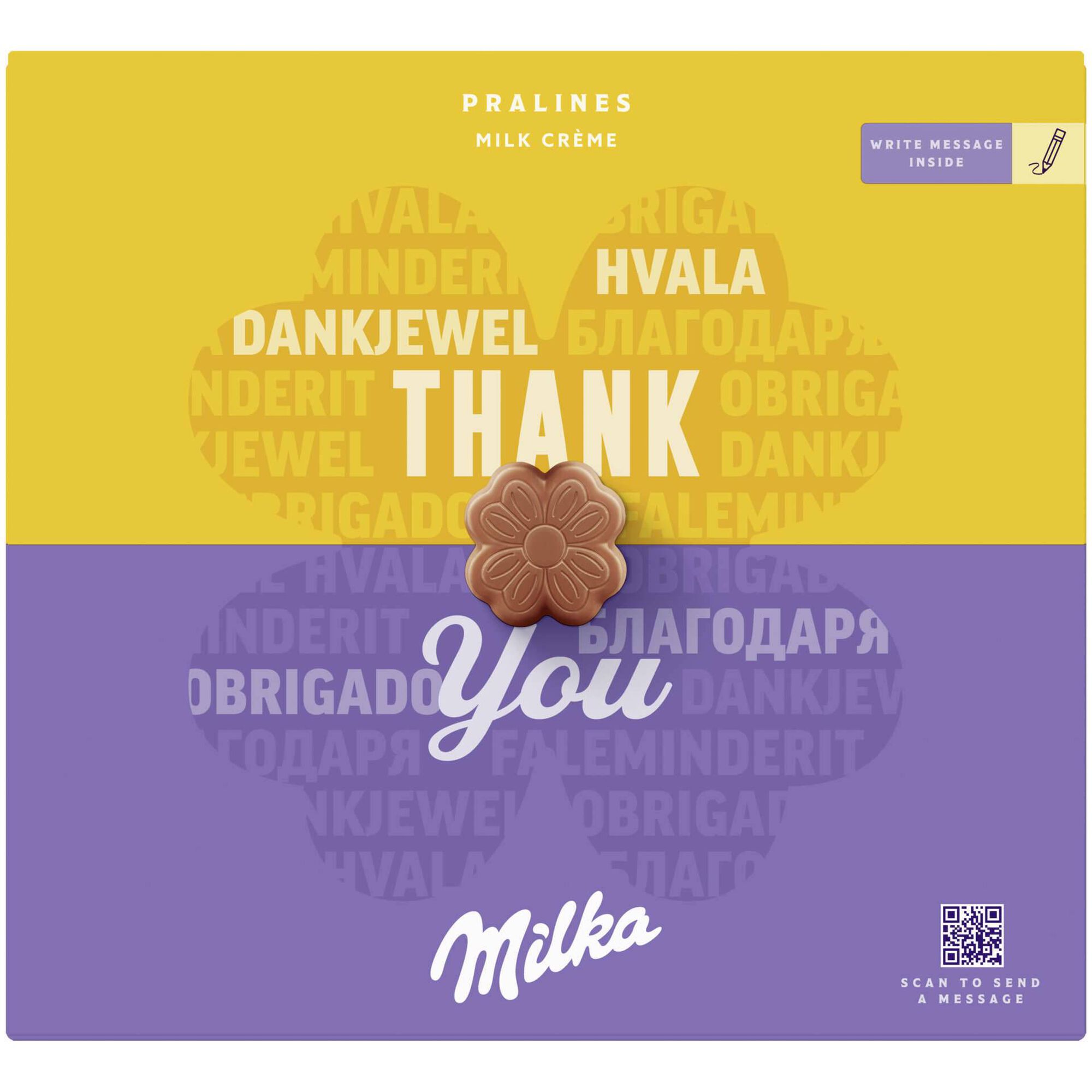 Bombons Chocolate de Leite Thank You