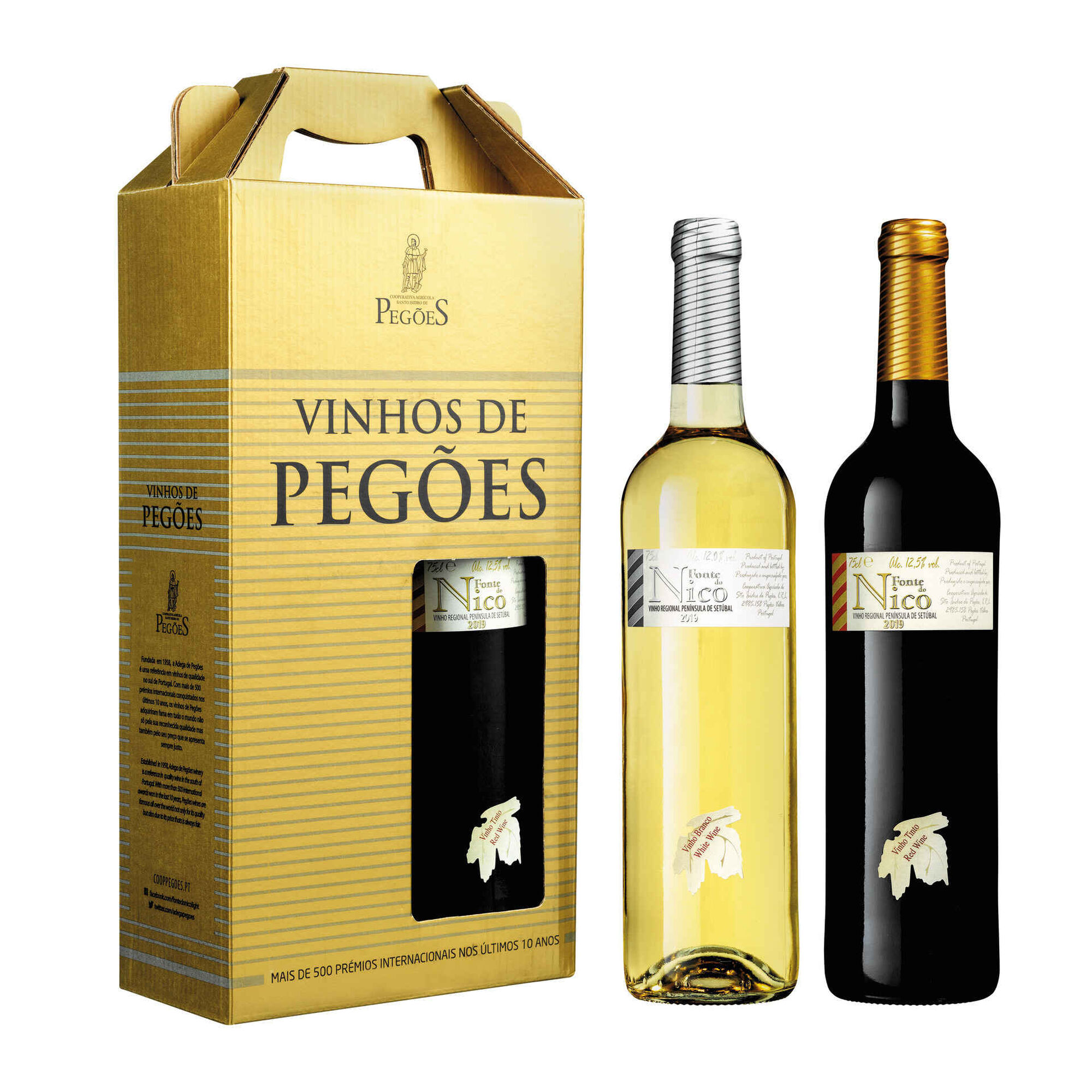 Fonte do Nico Península de Setúbal Vinho Branco e Vinho Tinto Conjunto