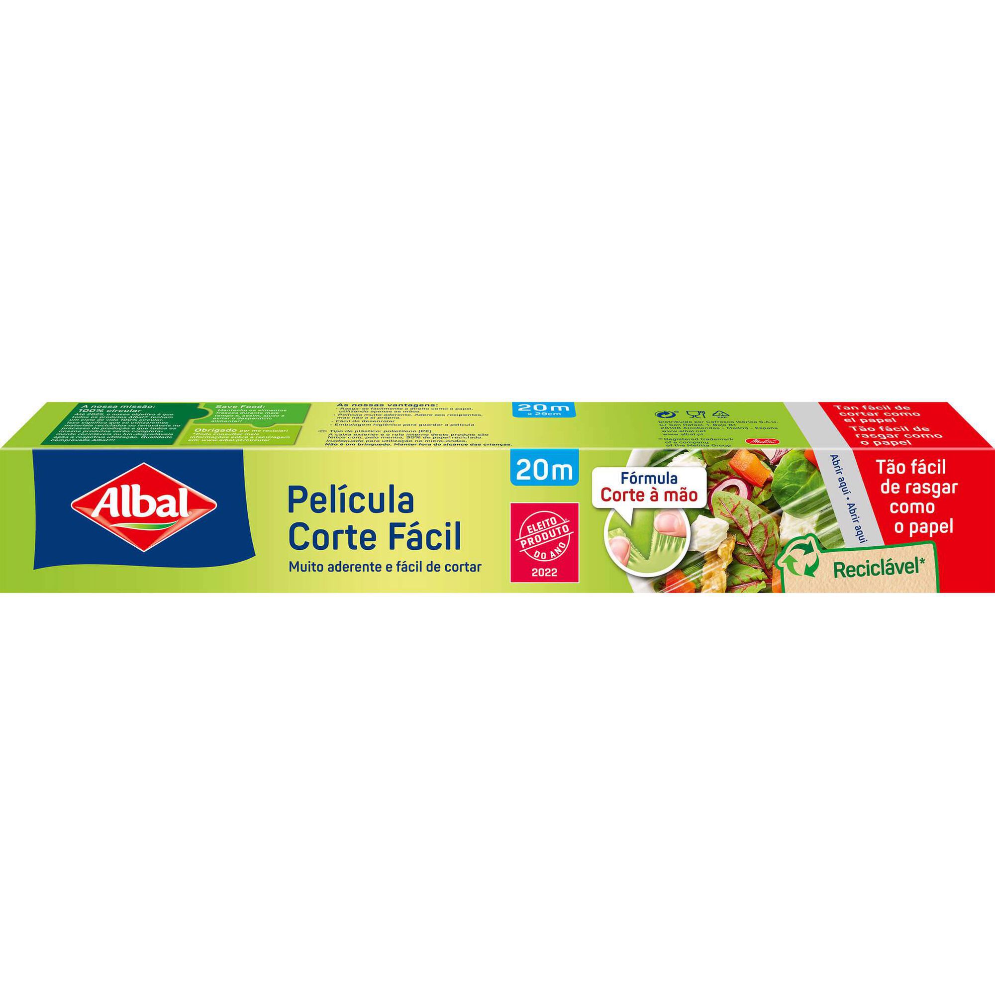 Película Aderente Corte Fácil 20m