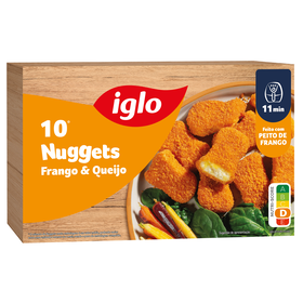 Nuggets de Frango e Queijo Capit&atilde;o Iglo