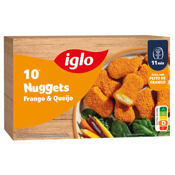 Nuggets de Frango e Queijo Capitão Iglo