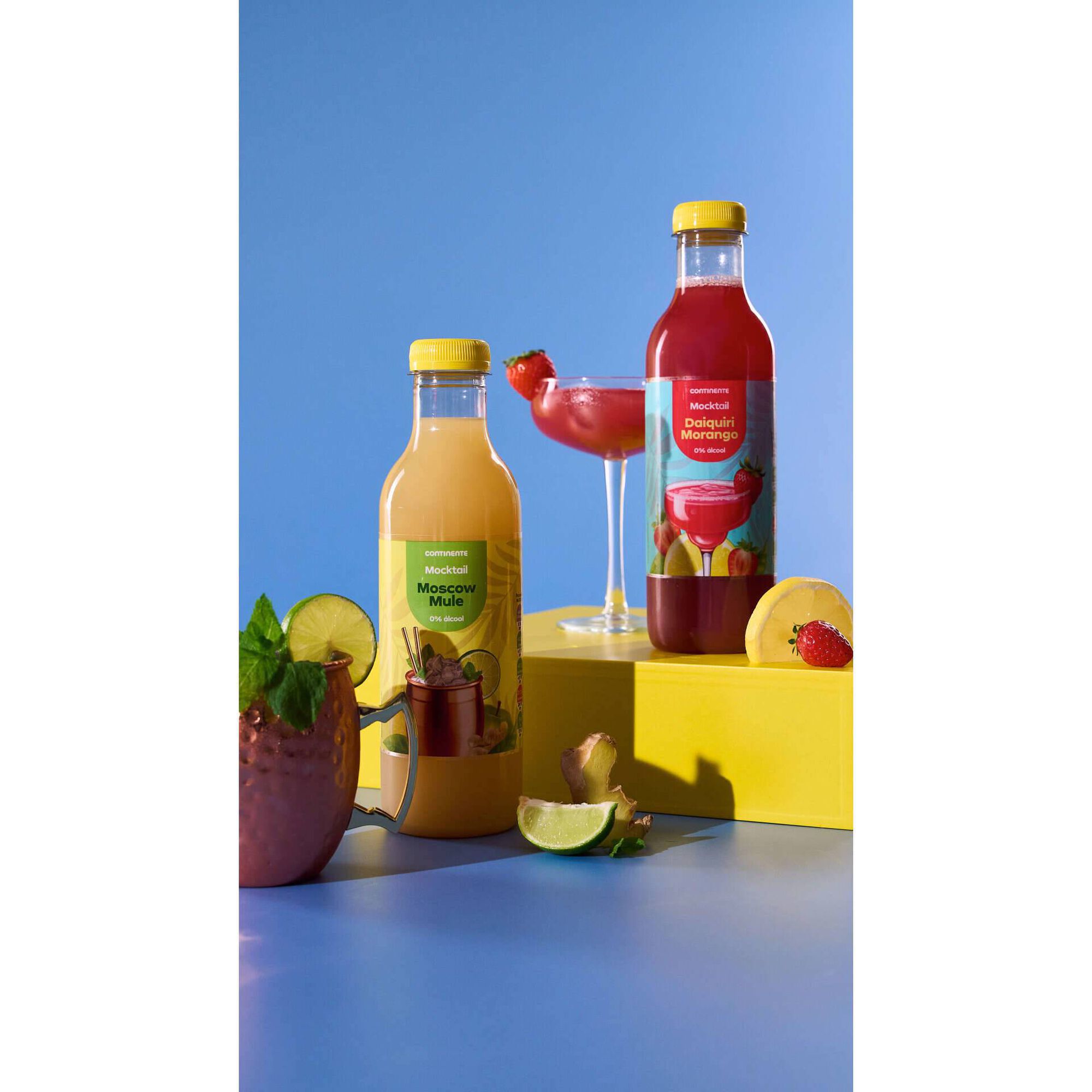 Mocktail Daiquiri Morango Continente