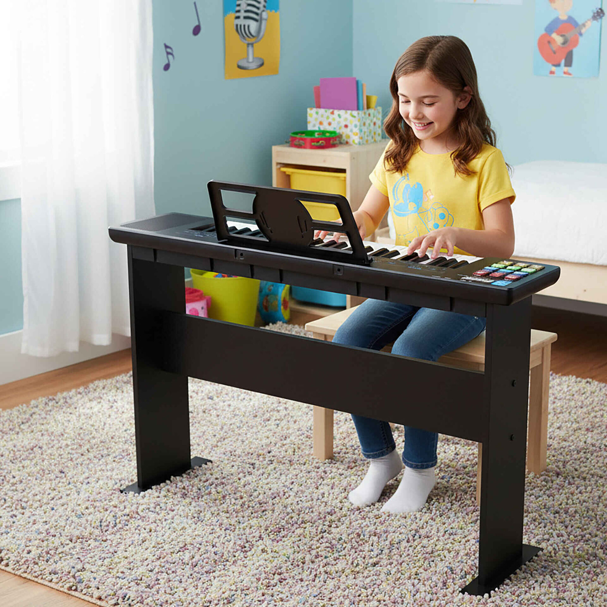 Piano Eletrónico de Chão