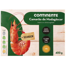 Camarão de Madagáscar Selvagem Ultracongelado