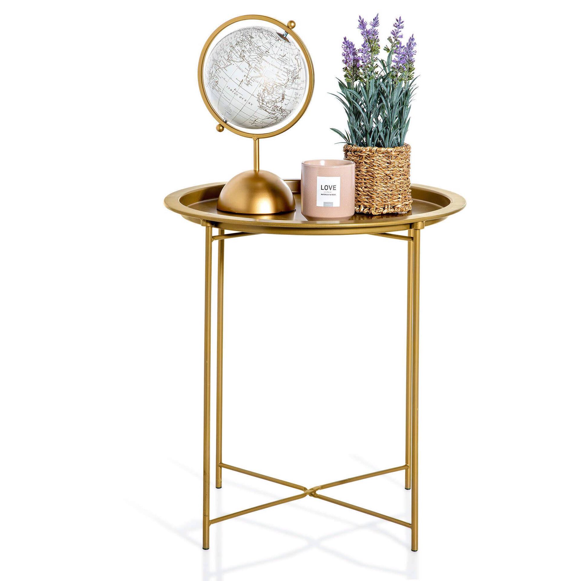 Vaso Palha com Planta Artificial Lavanda