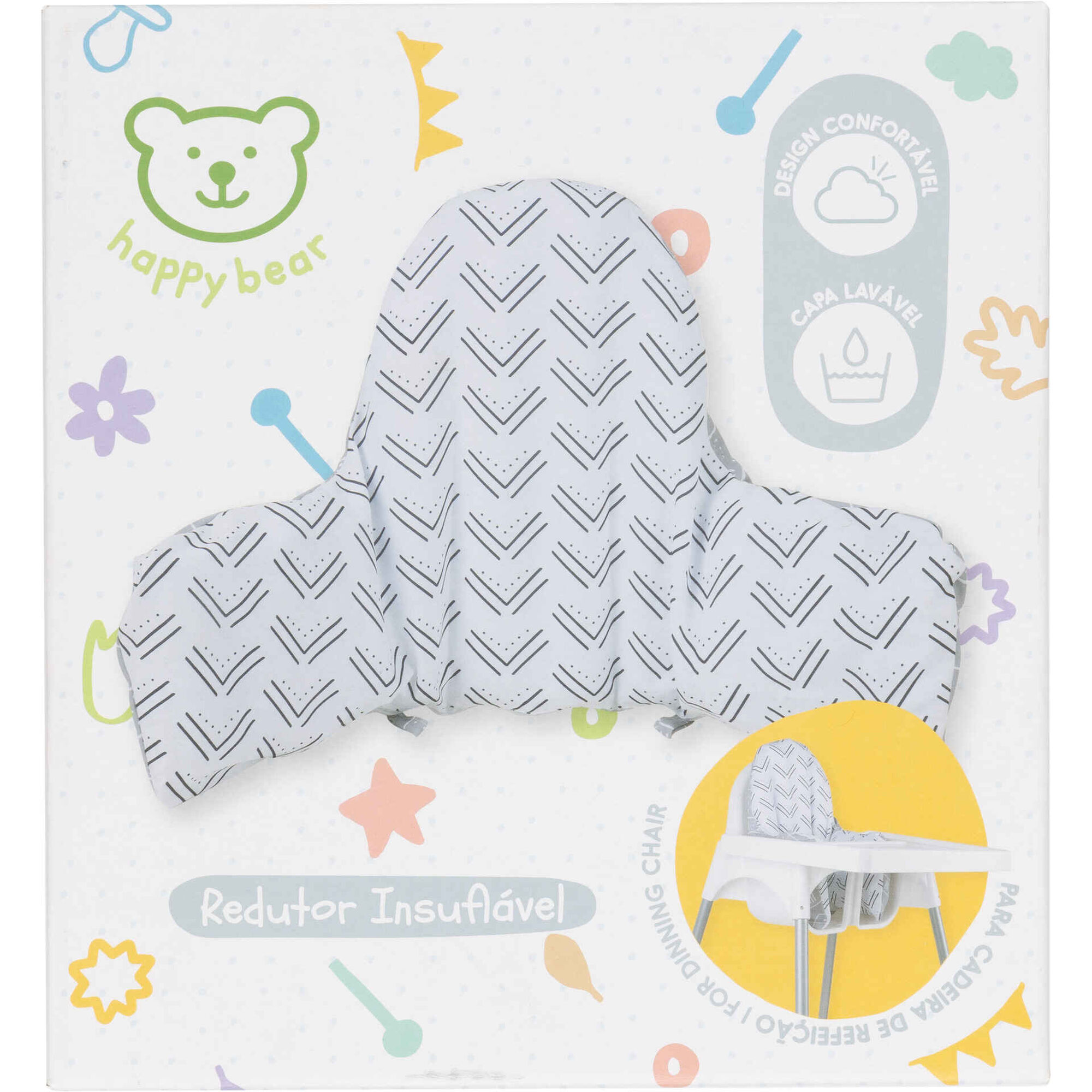 Redutor para Cadeira Refei&ccedil;&atilde;o Happy Bear