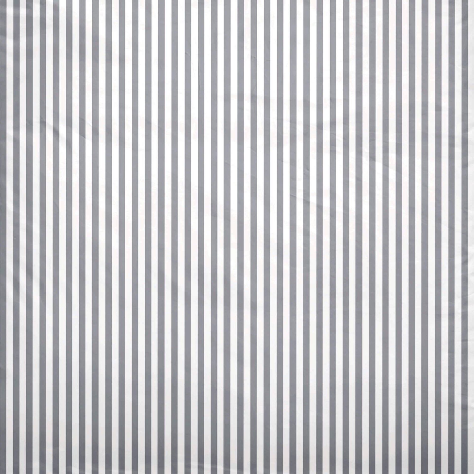 Conjunto Capa Edred&atilde;o Microfibra 260x240cm Riscas Cinza Kasa