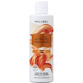 Champ&ocirc; Nutri&ccedil;&atilde;o Profunda Marula MYLABEL
