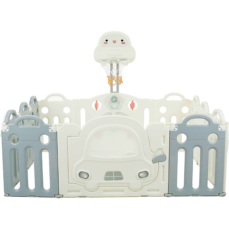 Parque Quadrado Bege Montessori Asalvo