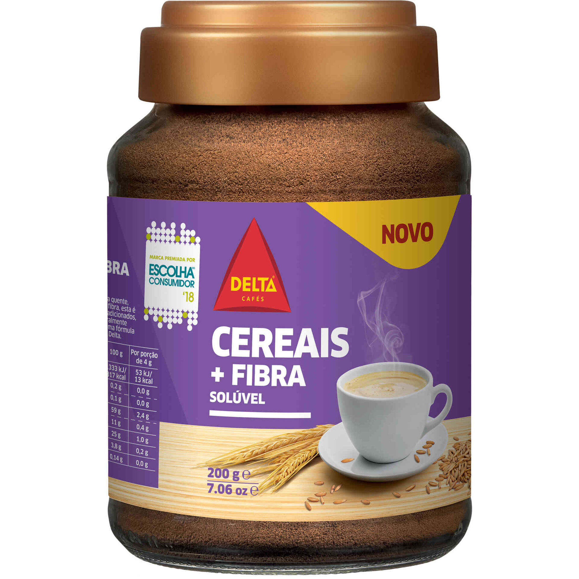 Bebida Cereais e Fibra Solúvel Bebida Cereais e Fibra Solúvel