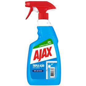 Limpa Vidros Spray Tripla A&ccedil;&atilde;o Ajax