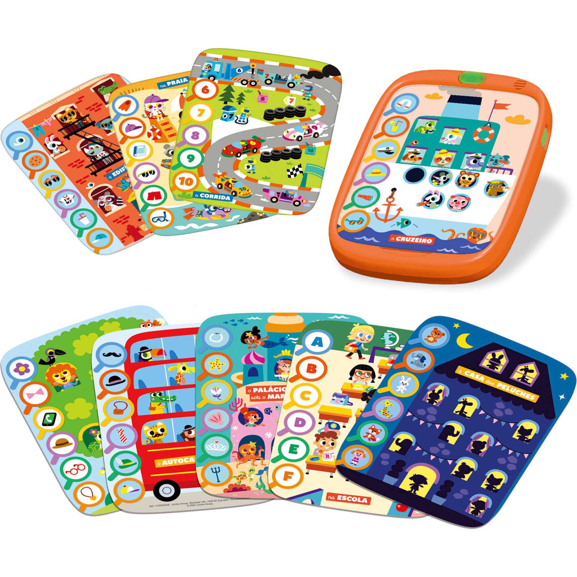 Diset - Jogo Lectron Touch Relaciono e Aprendo