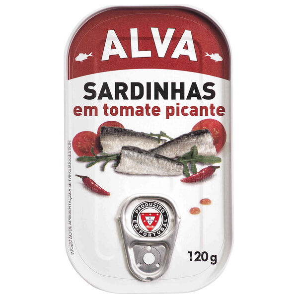Sardinha em Tomate Picante Alva