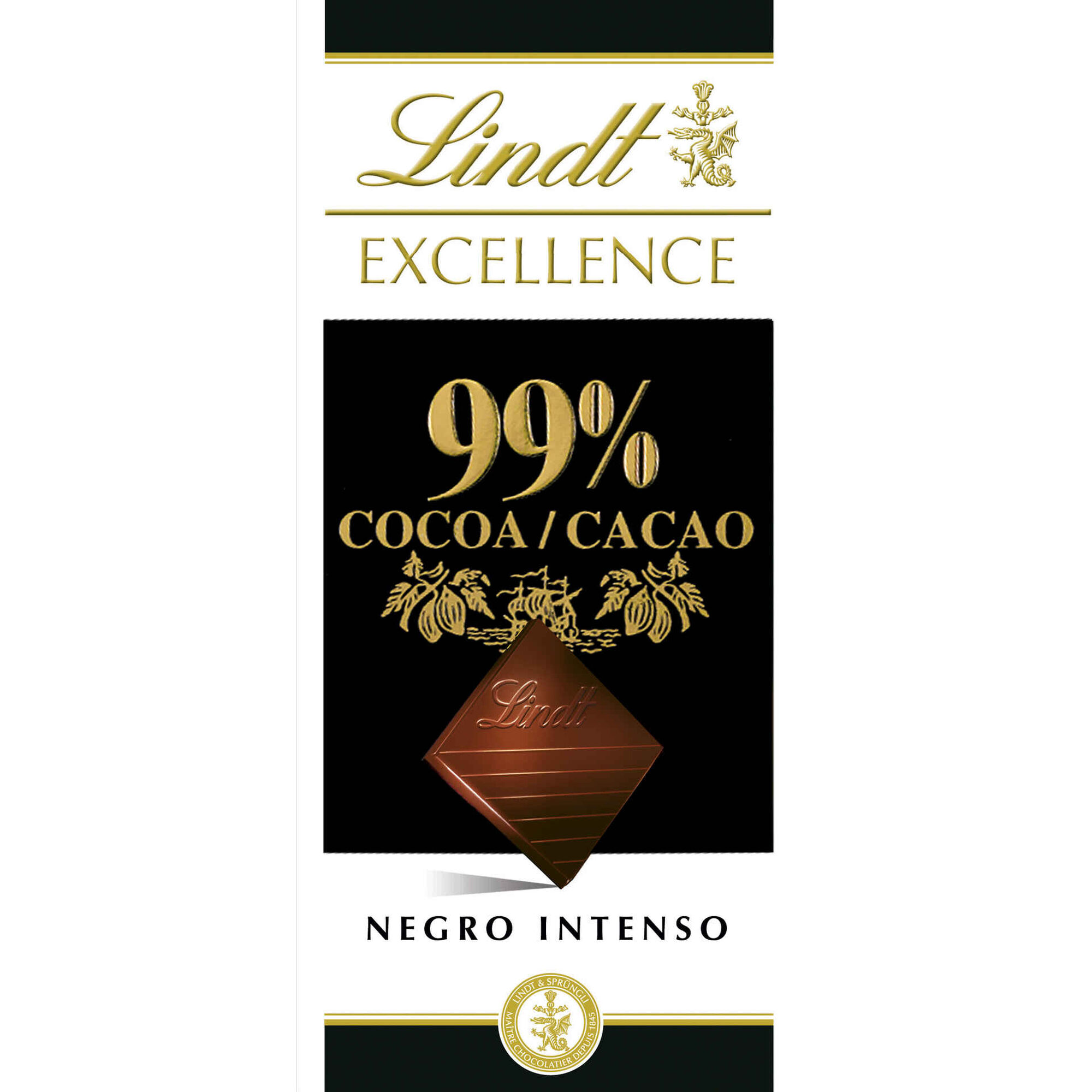 Tablete de Chocolate Negro Excellence 99% Cacau