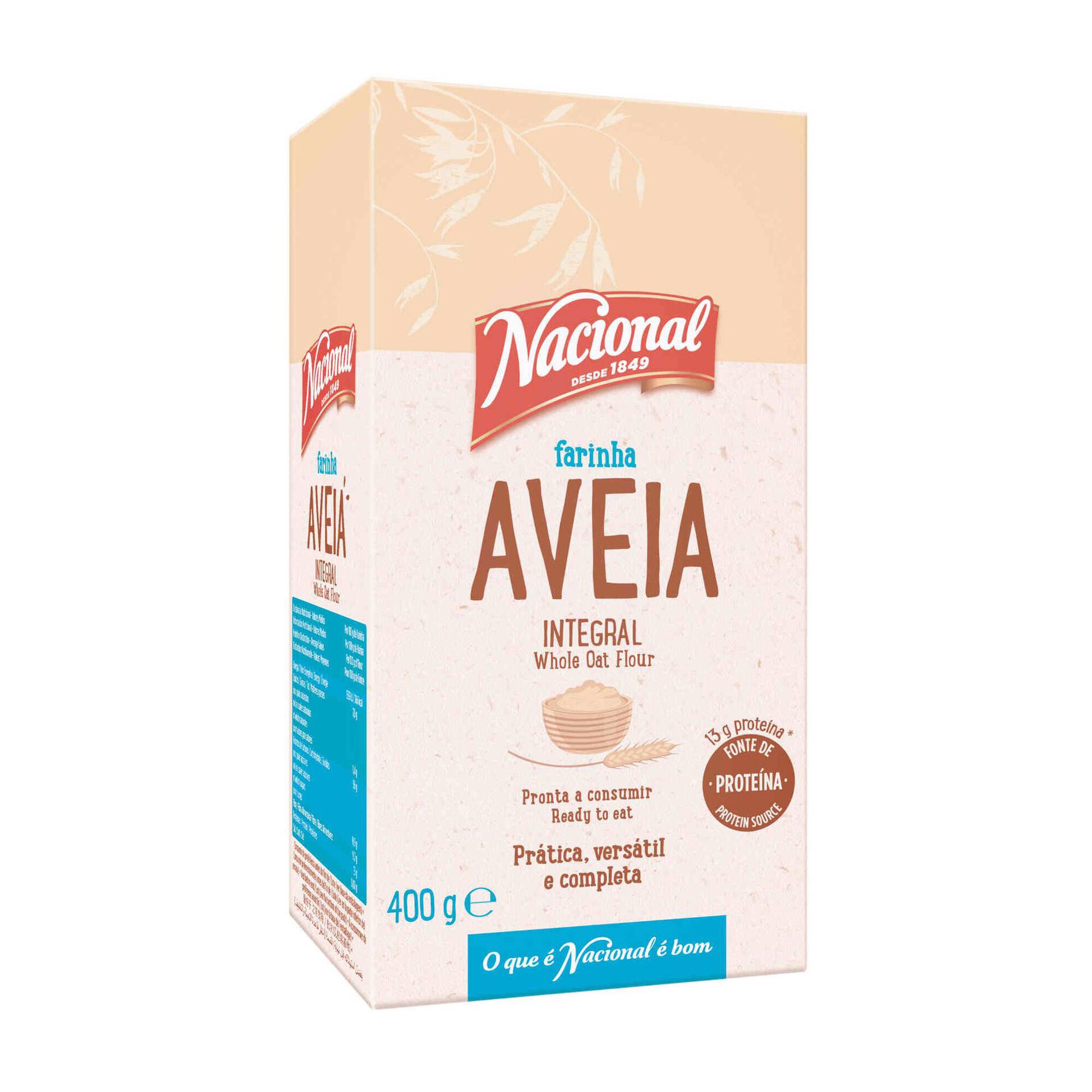 Farinha Integral com Aveia - Nacional | Continente Online
