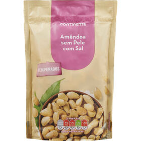 Miolo de Am&ecirc;ndoa sem Pele com Sal Continente