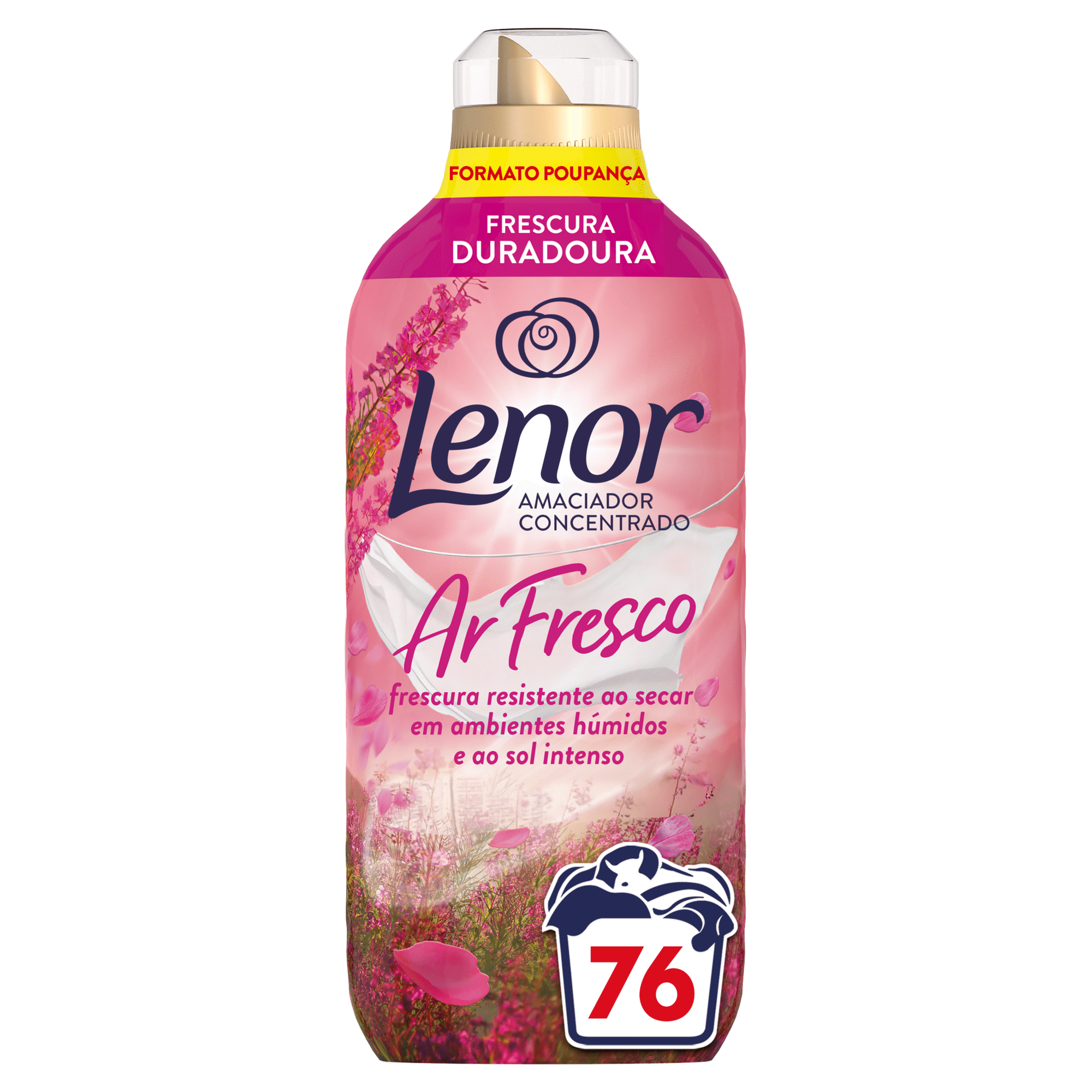 Amaciador Roupa Concentrado Frescura Flores Silvestres Lenor