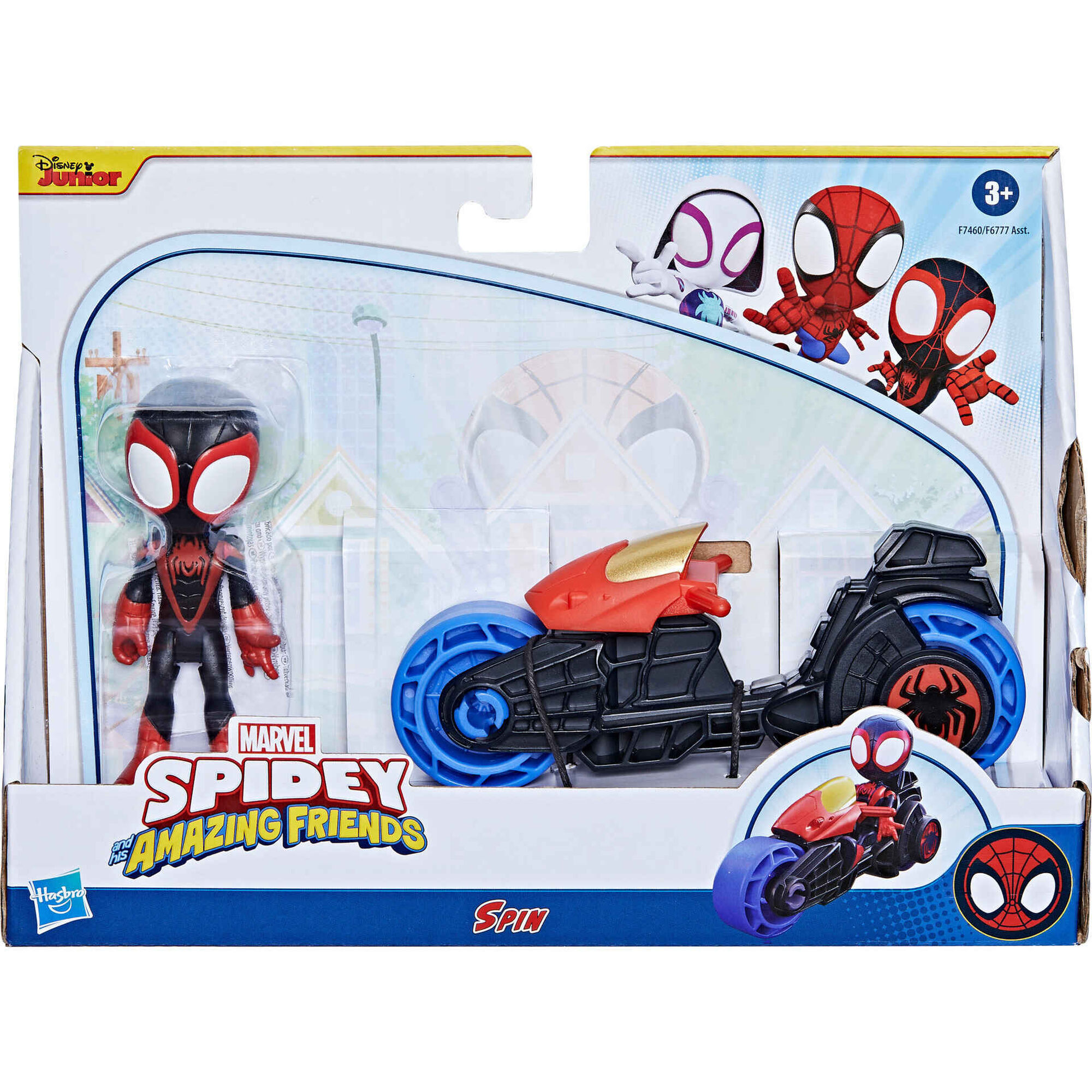 Marvel - Figura com Moto Spidey (v&aacute;rios modelos)