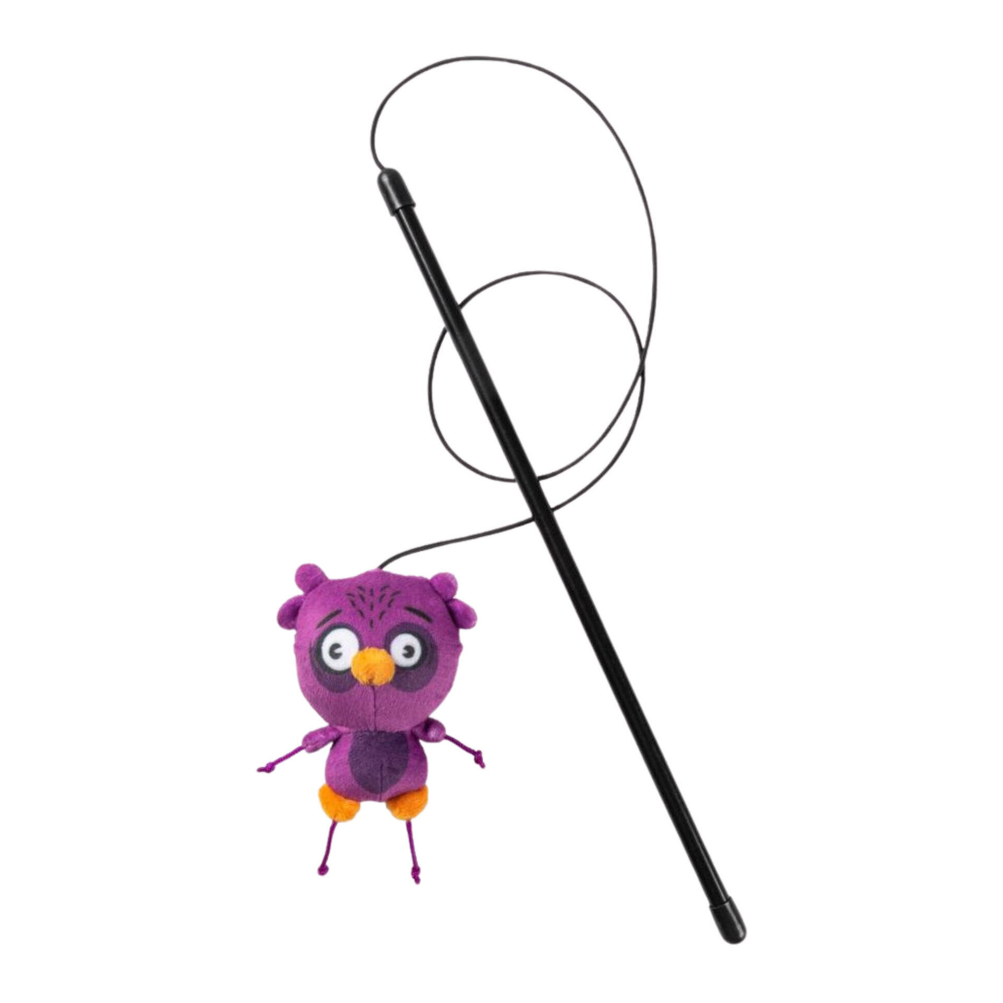 Brinquedo para Gato Peluche Boneco com Cana FuzzYard