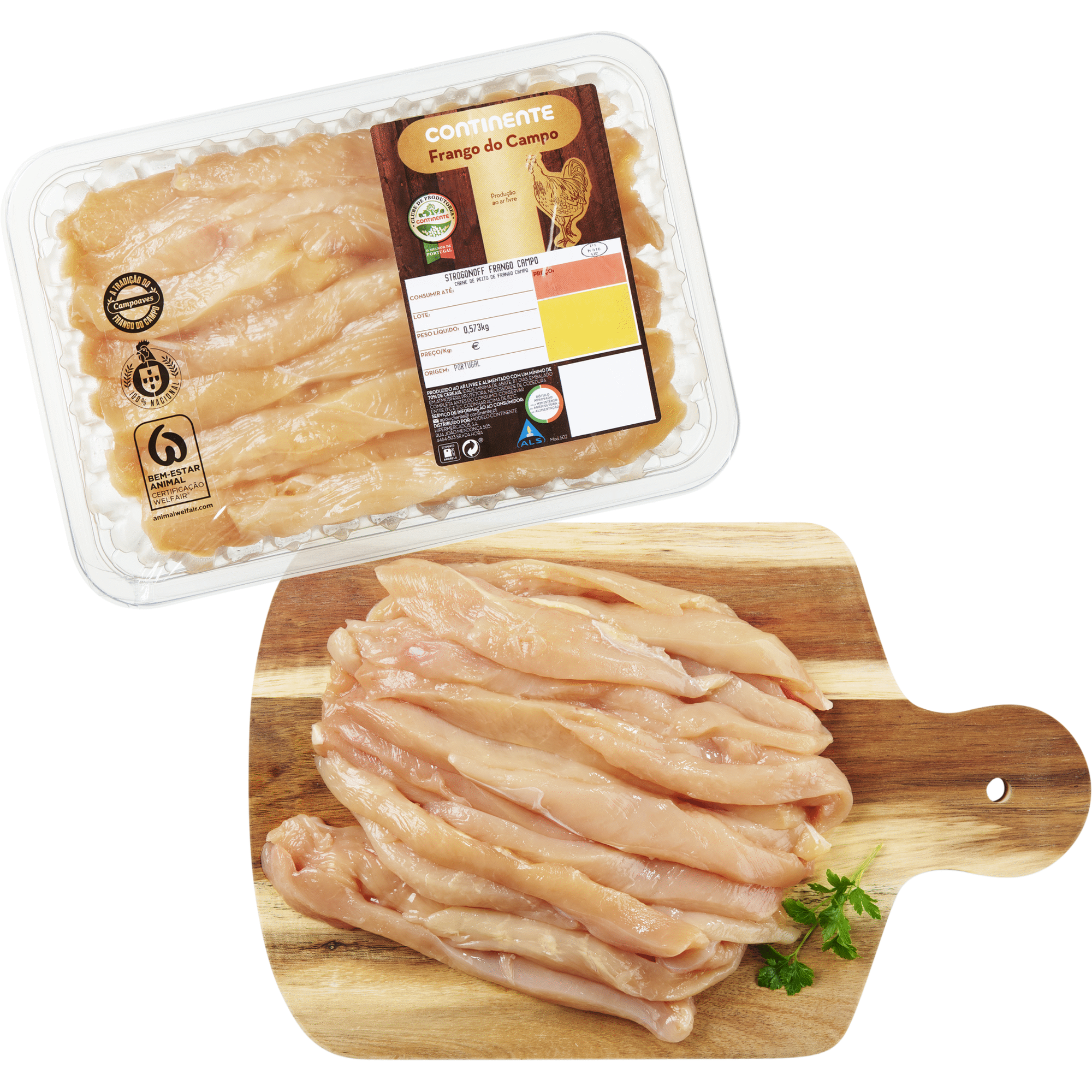 Strogonoff de Frango do Campo Continente