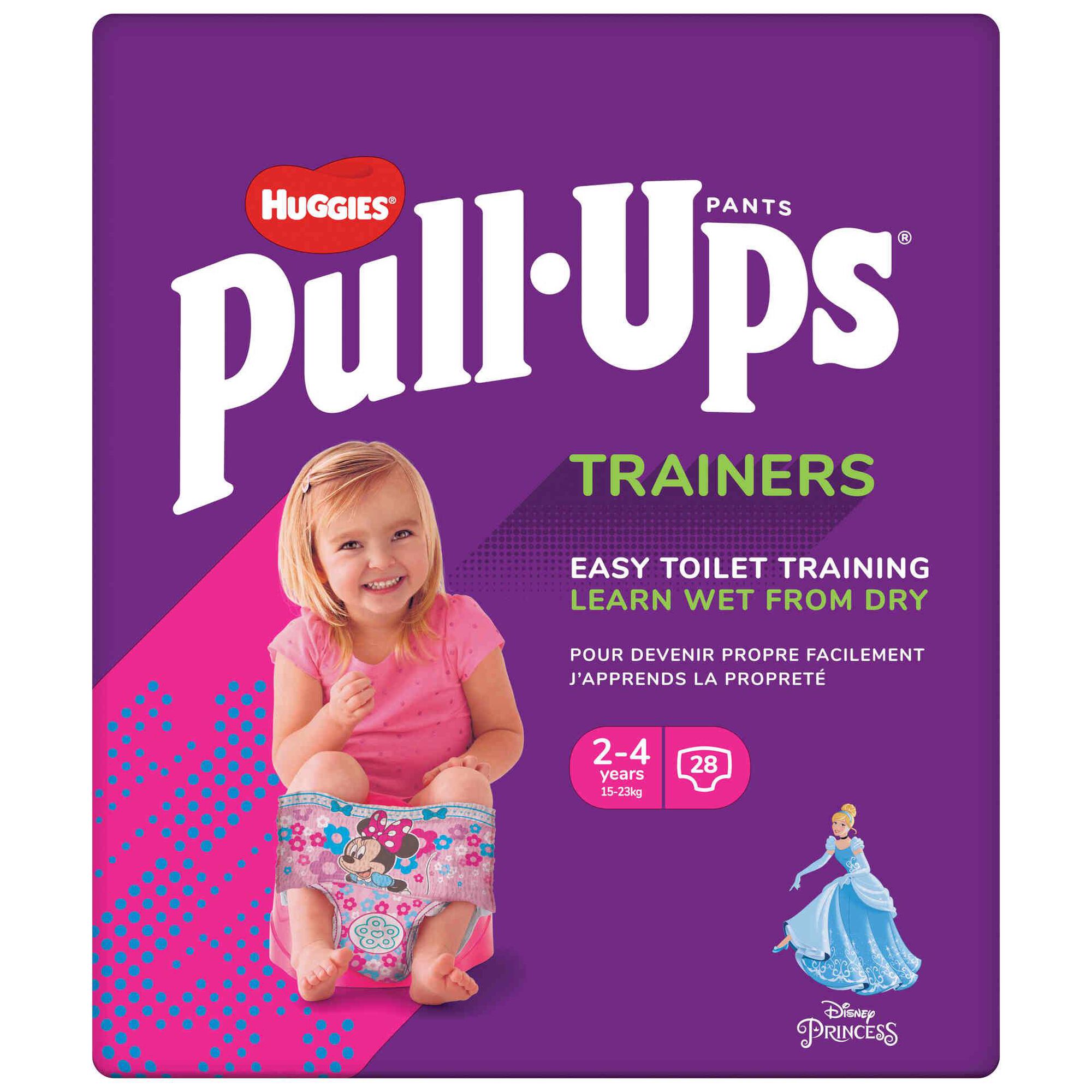 Fraldas Cueca Menina 15-23kg 2-4 Anos