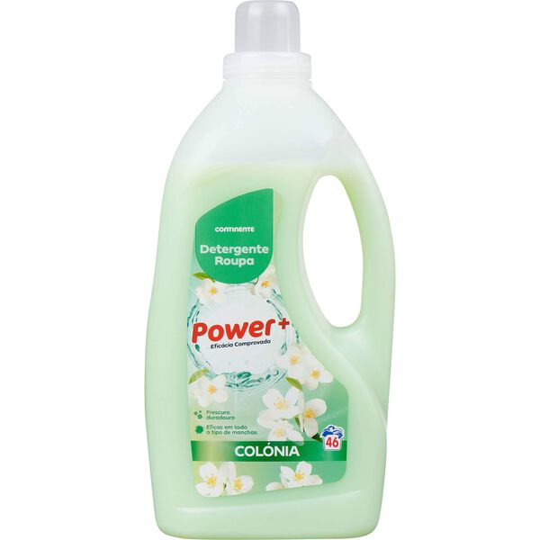 Detergente Máquina Roupa Líquido Colónia Continente