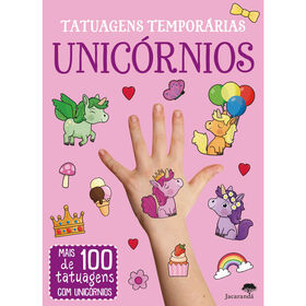 Tatuagens Tempor&aacute;rias Unic&oacute;rnios