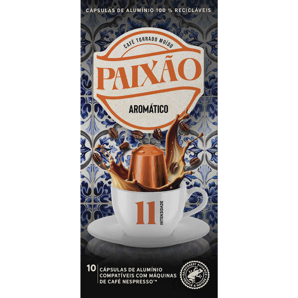 Cápsulas de Café Aromático Int 11 Paixão