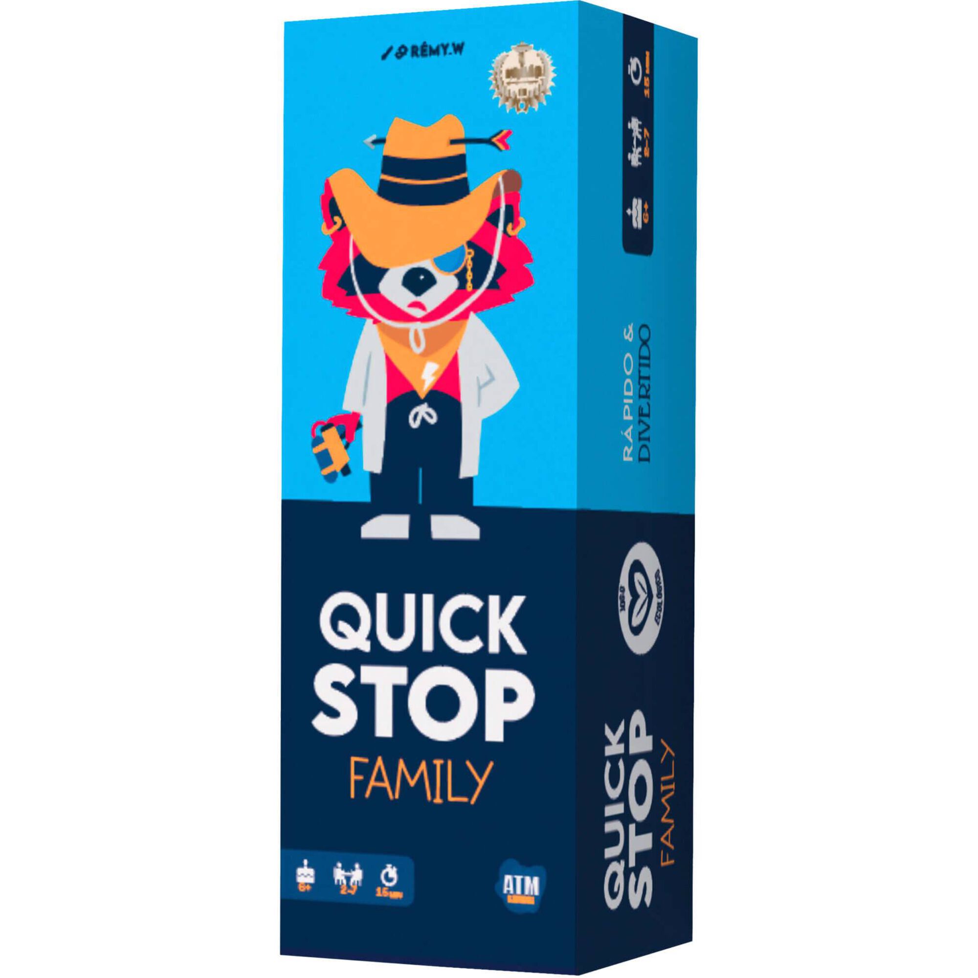 Devir - Jogo Quick Stop Family