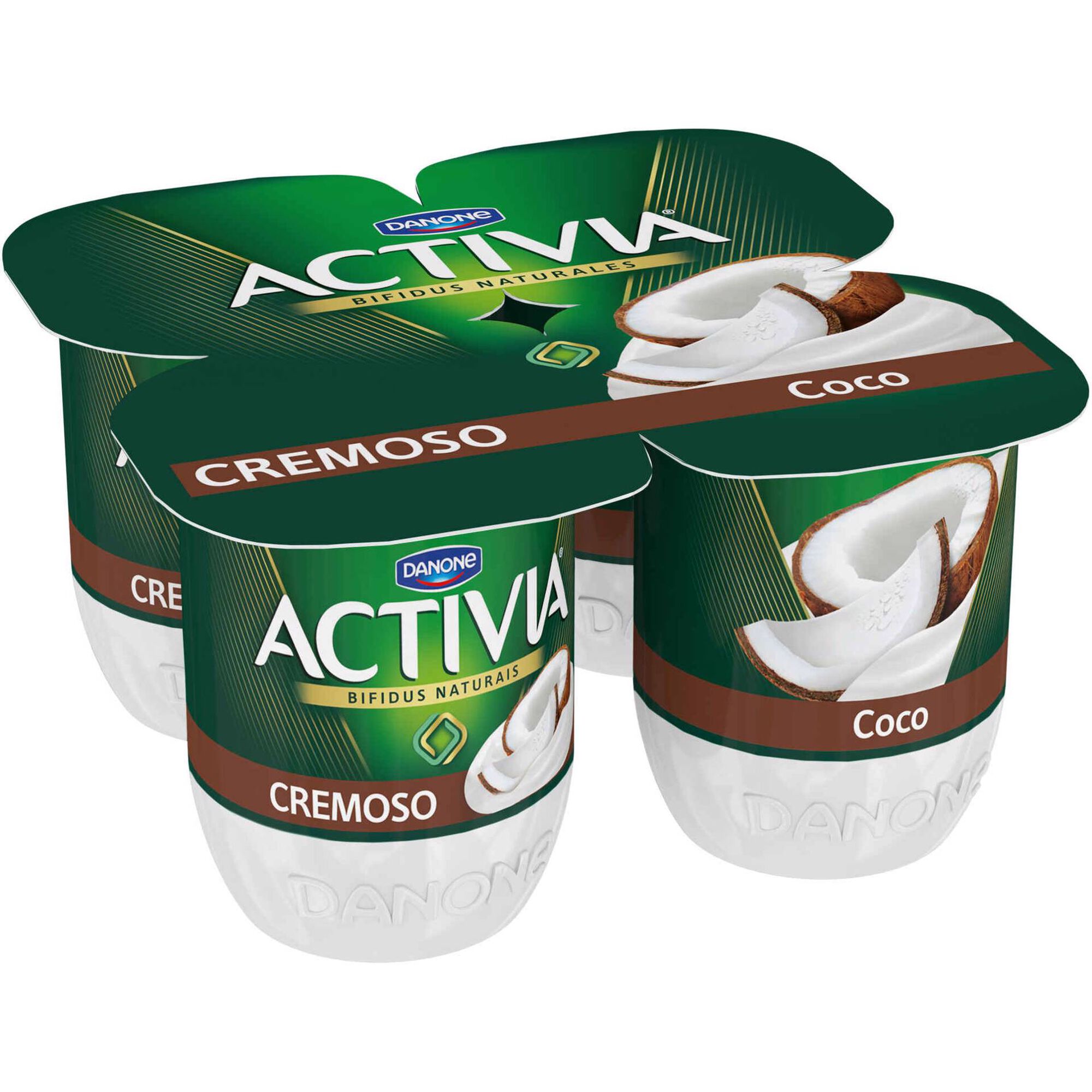 Iogurte Bifidus Cremoso Probióticos Coco Activia Iogurte Bifidus Cremoso Probióticos Coco Activia