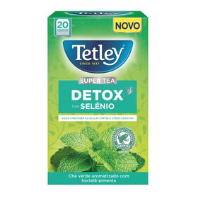 Chá Verde Hortelã-Pimenta Selénio Detox Saquetas Chá Verde Hortelã-Pimenta Selénio Detox Saquetas