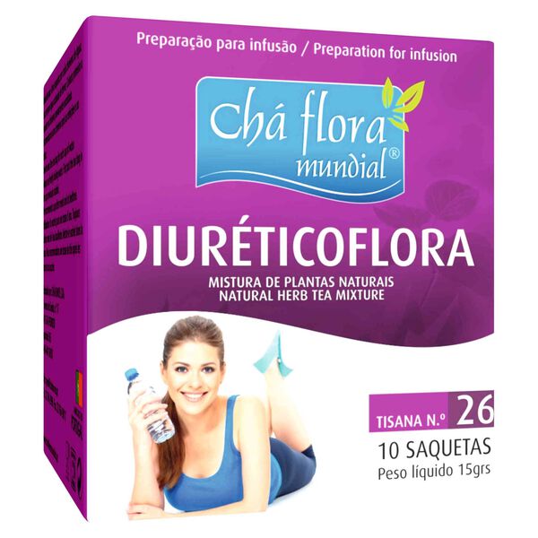 Infusão Diurético Saquetas Flora Mundial