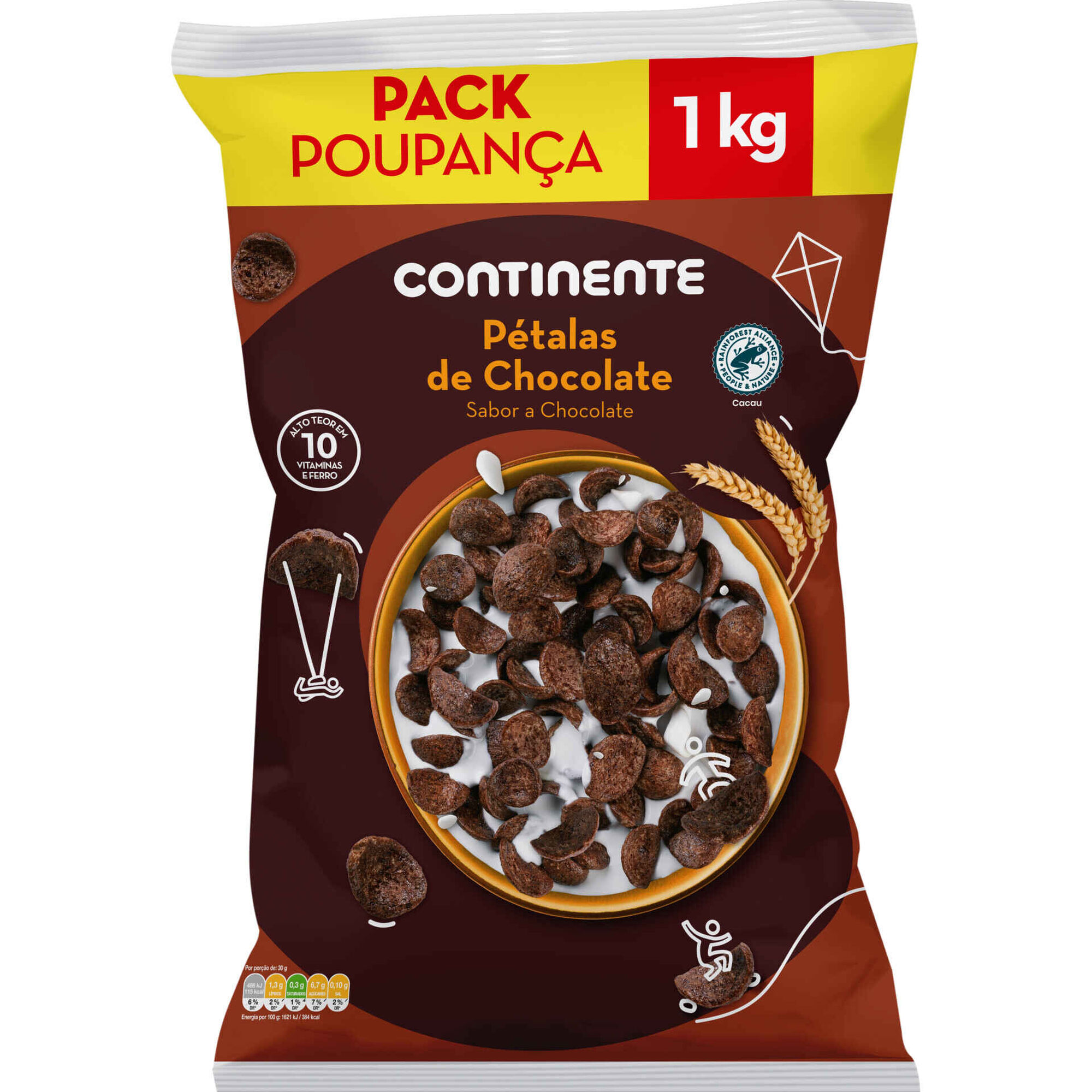Cereais Pétalas de Chocolate Pack Poupança
