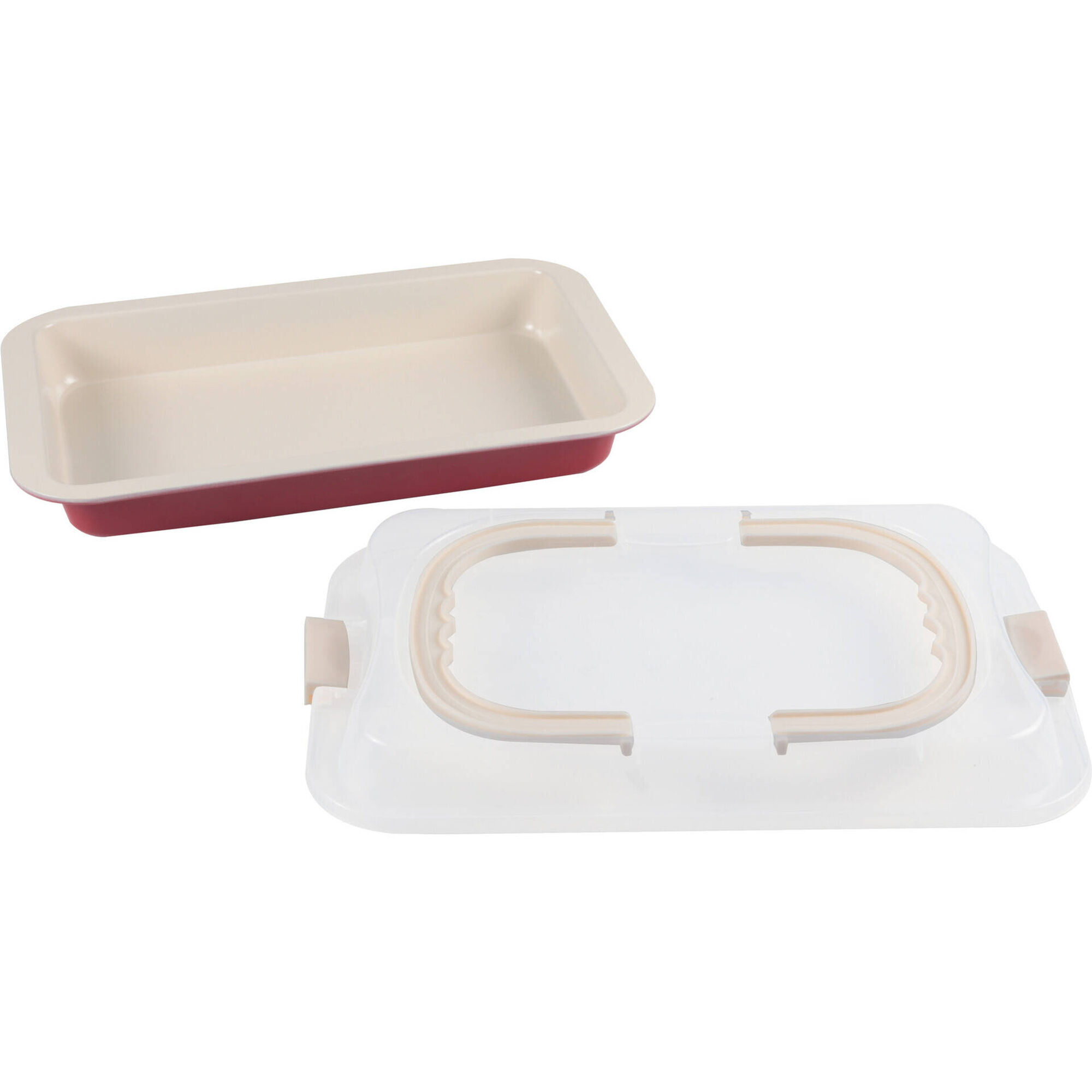 Forma Retangular 36cm com Tampa Kasa