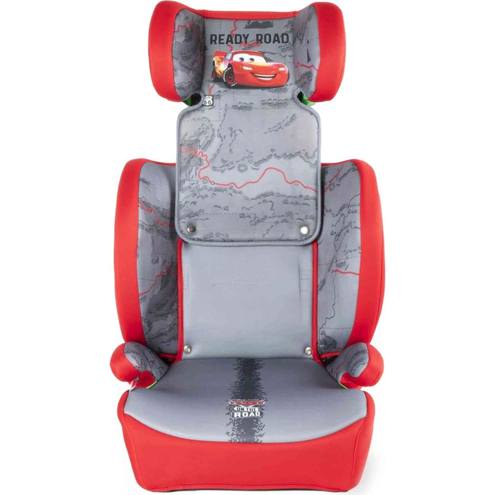 Cadeira Auto I-Size 100-150cm Cars Vermelho e Cinza Disney