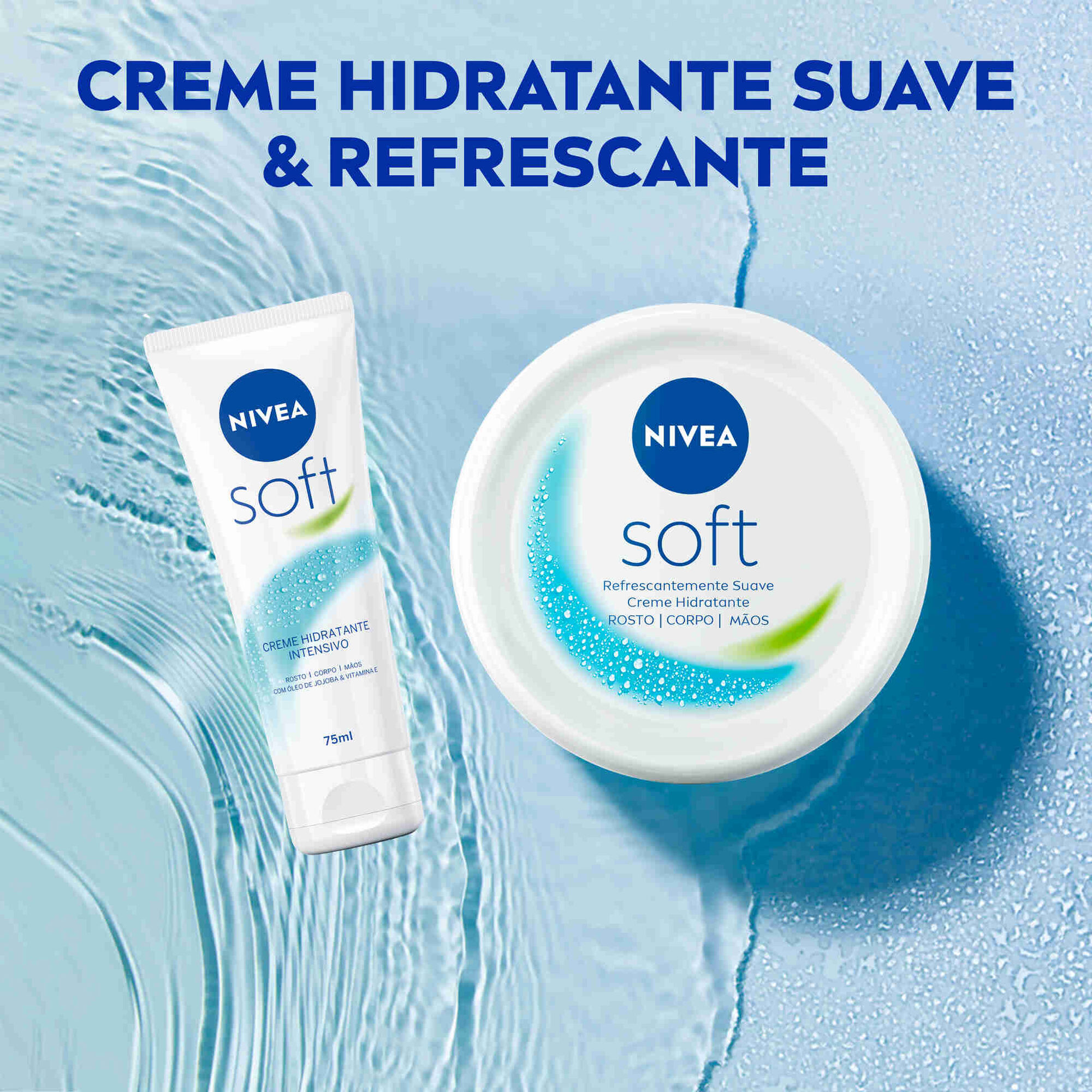 Creme Corpo Hidratante Soft Nivea